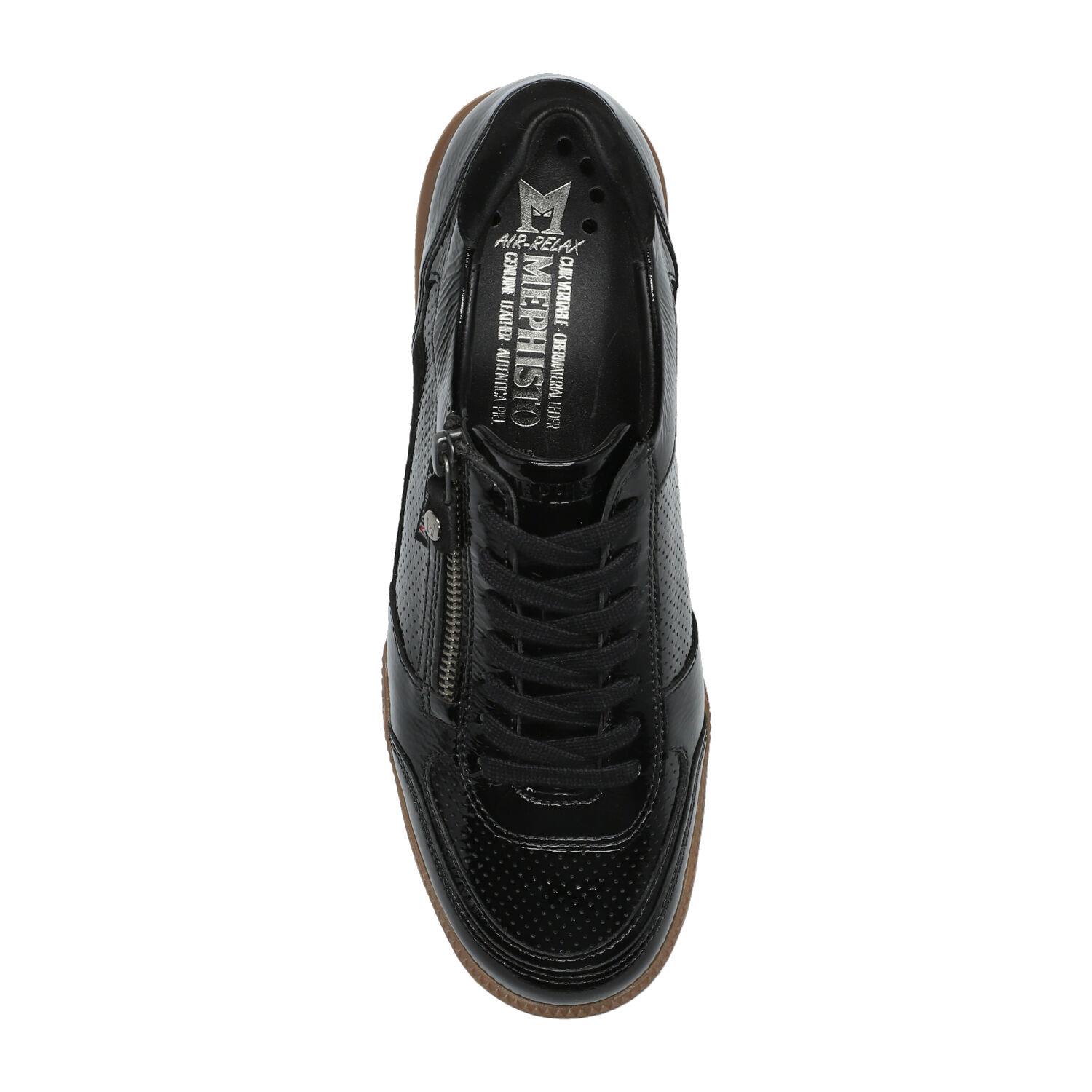 lacets femme modèle Walie noir - Mephisto